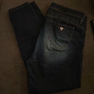 Size 32 guess dark jean pants